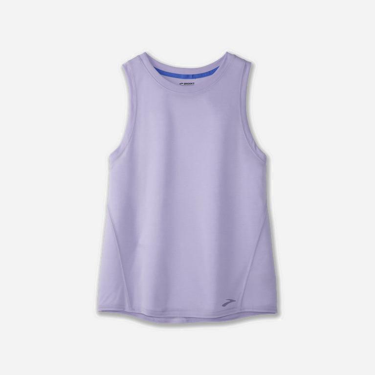 Brooks Distance Running Tank Dame Tilbud - Svart - Norge (RKU546102)